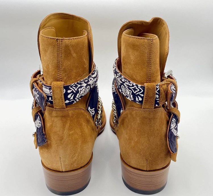 Bandana Chain Boot