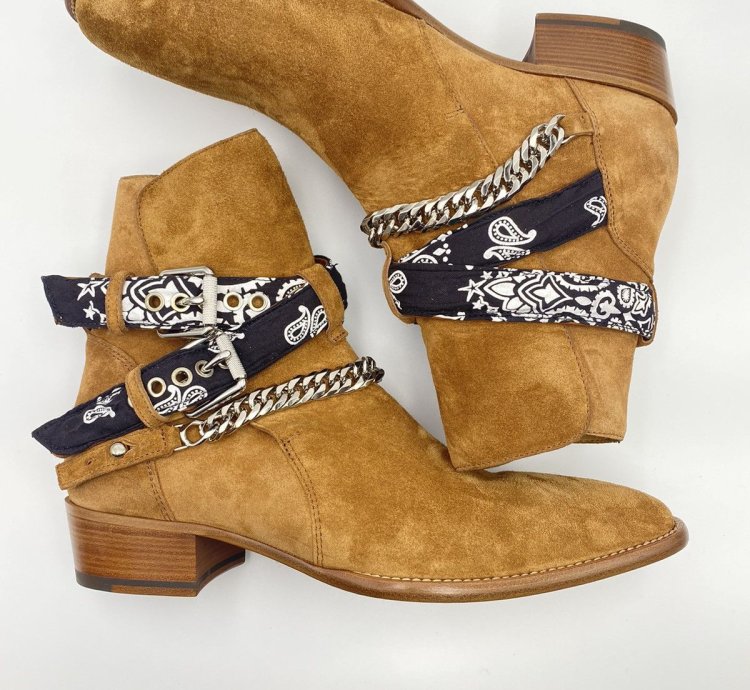 Bandana Chain Boot