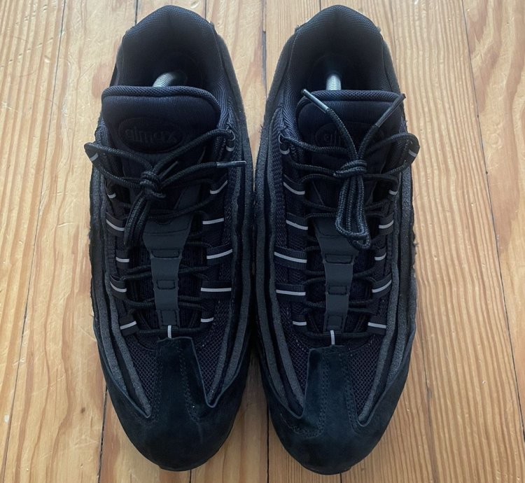 Comme Des Gar Ons Nike Airmax 95 Black