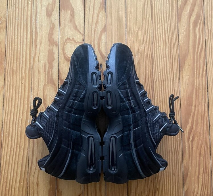 Comme Des Gar Ons Nike Airmax 95 Black