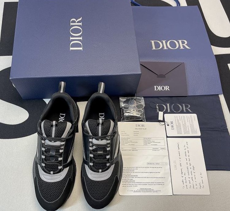 Dior B22 Black Reflective