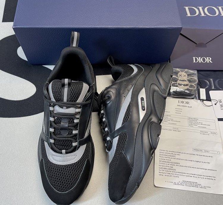 Dior B22 Black Reflective