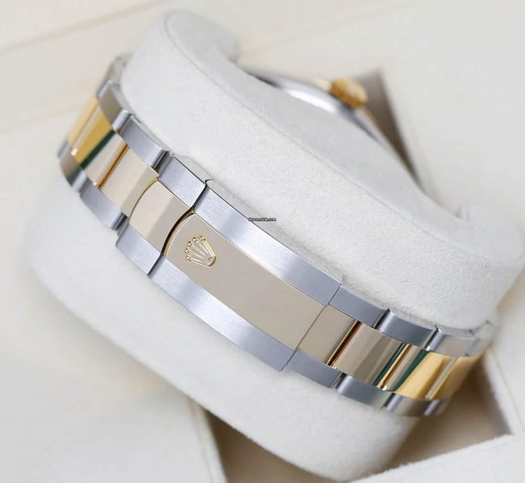 Rolex Sky-dweller Champagne 326933 Unworn Stainless Steel And Yellow Gold Watch