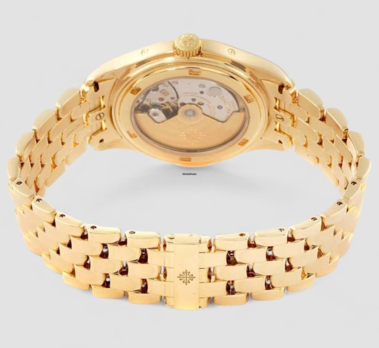 Patek Philippe Annual Calendar 5146 1j Cream Dial 18k Yellow Gold Bracelet