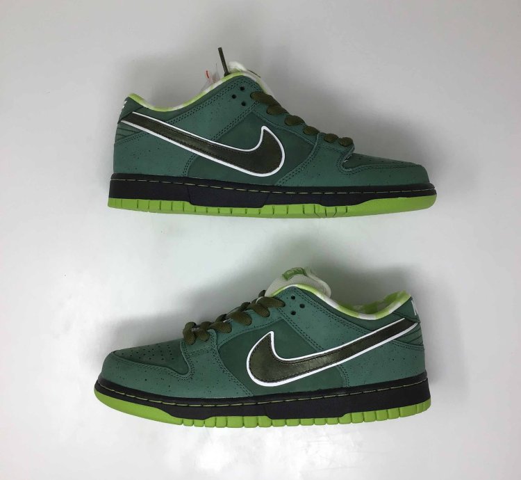 Concepts Dunk Low Sb Green Lobster Special Box