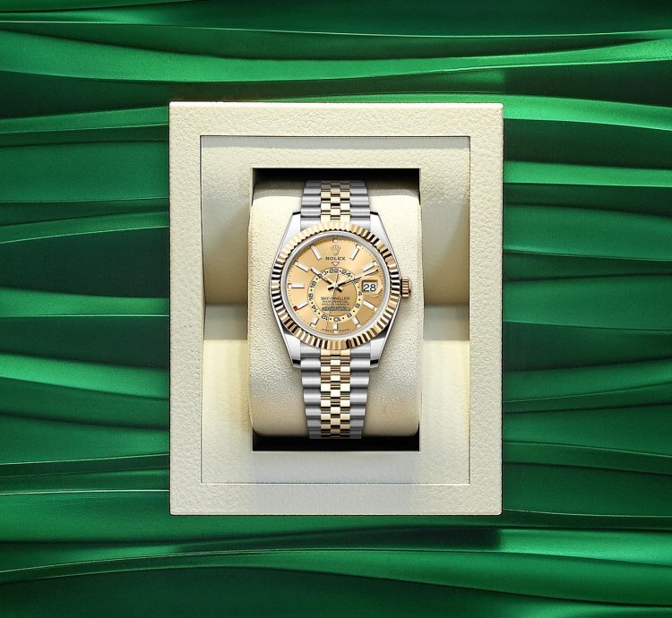 Rolex Sky-dweller Champagne Jubilee 336933-0002 Unworn 2024