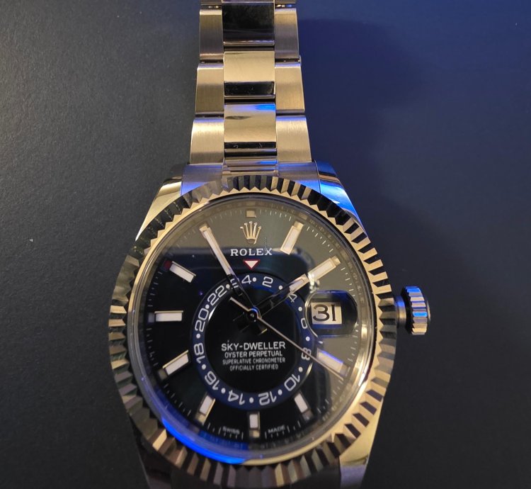 Rolex Sky-dweller Compleet Ongedragen