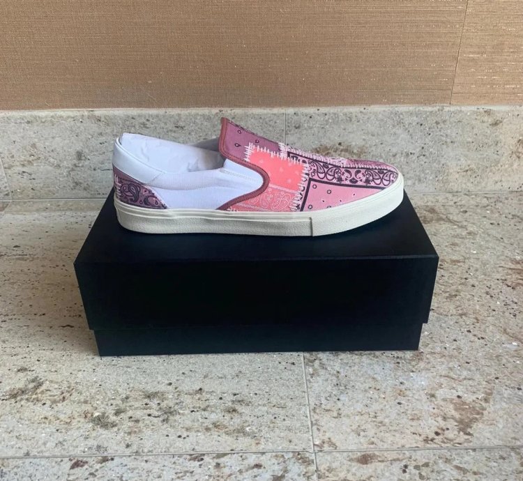 Bandana Reconstructed Slip On Shoes
