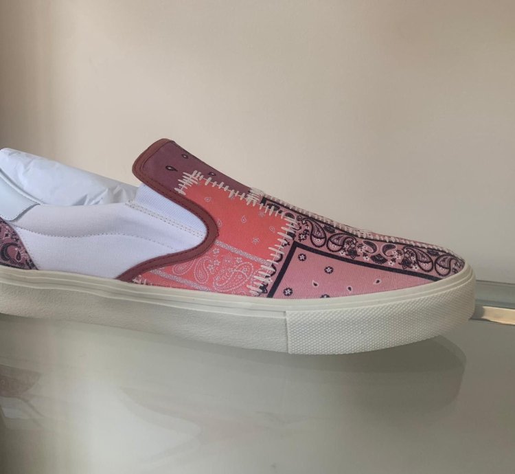 Bandana Reconstructed Slip On Shoes