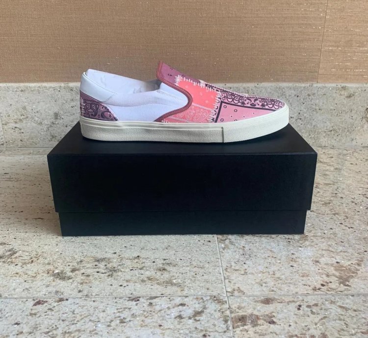 Bandana Reconstructed Slip On Shoes