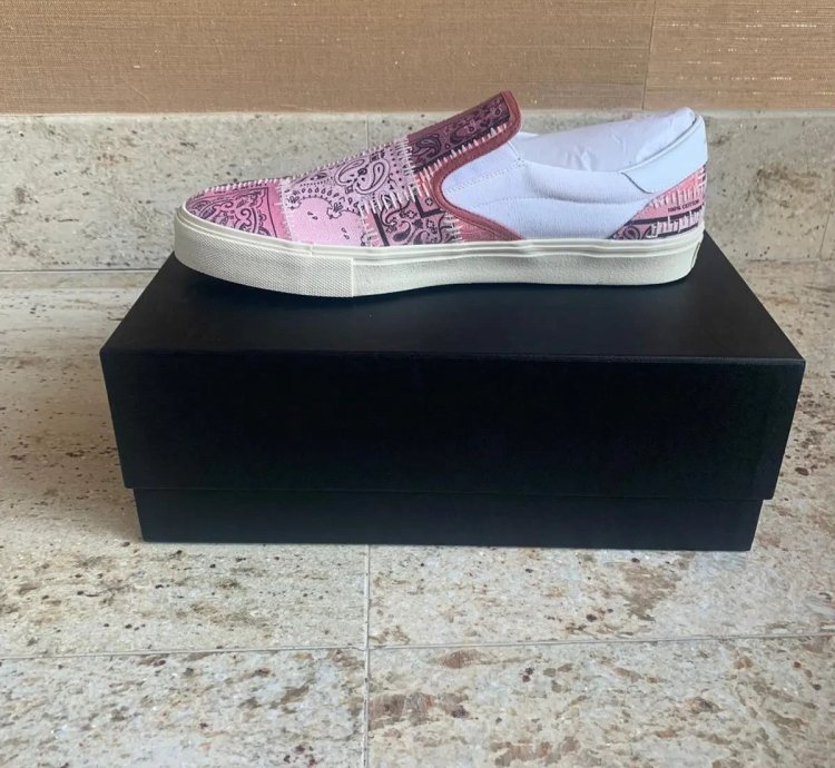 Bandana Reconstructed Slip On Shoes