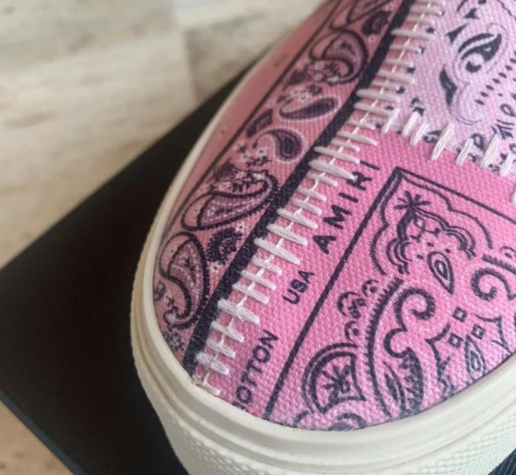 Bandana Reconstructed Slip On Shoes