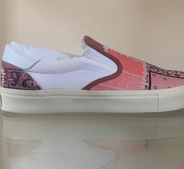 Bandana Reconstructed Slip On Shoes