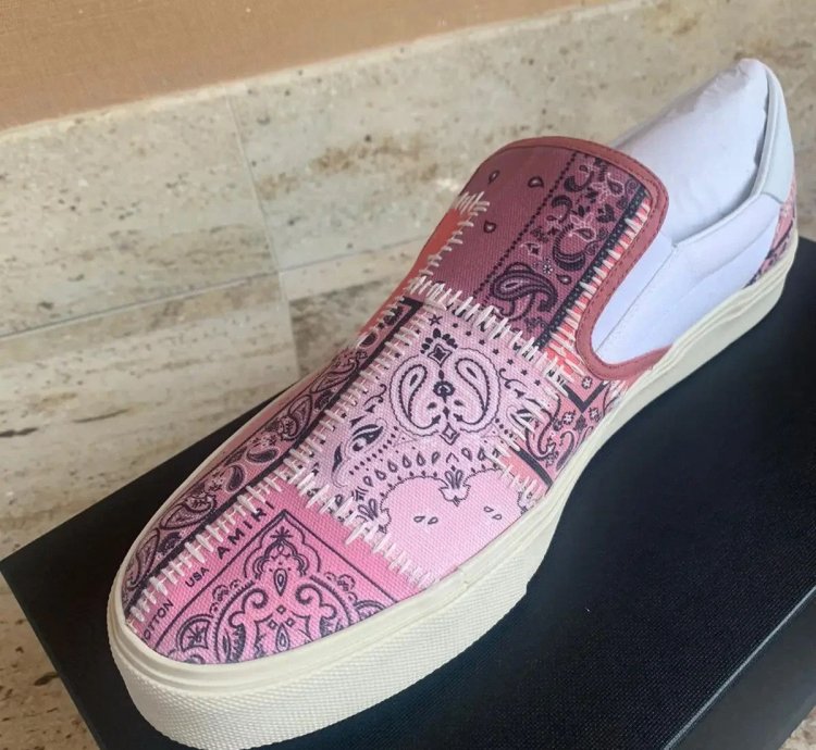 Bandana Reconstructed Slip On Shoes