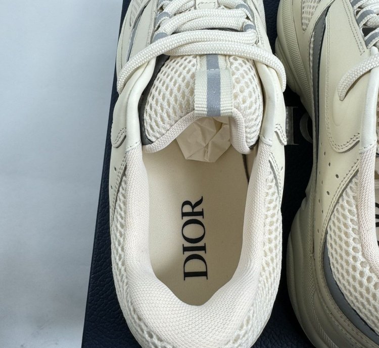 Beige Blue B22 Sneakers