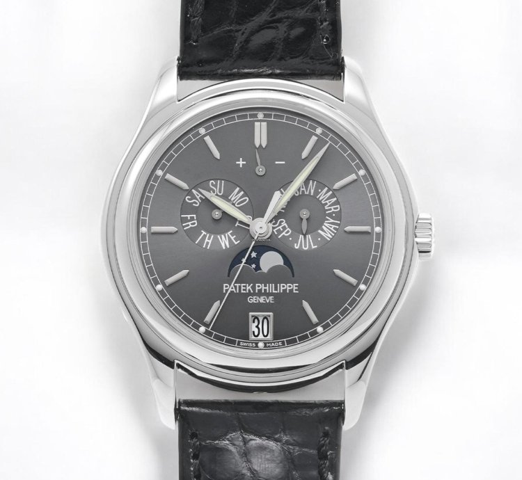 Patek Philippe Annual Calendar 5146p Grey Dial Platinum Discontinued