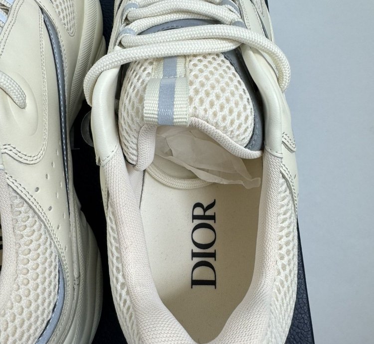 Beige Blue B22 Sneakers
