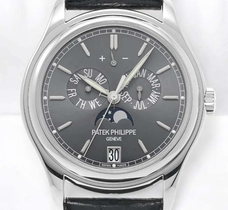 Patek Philippe Annual Calendar 5146p Grey Dial Platinum Discontinued