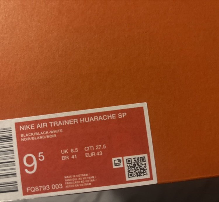 Corteiz Nike Air Huarache onyx