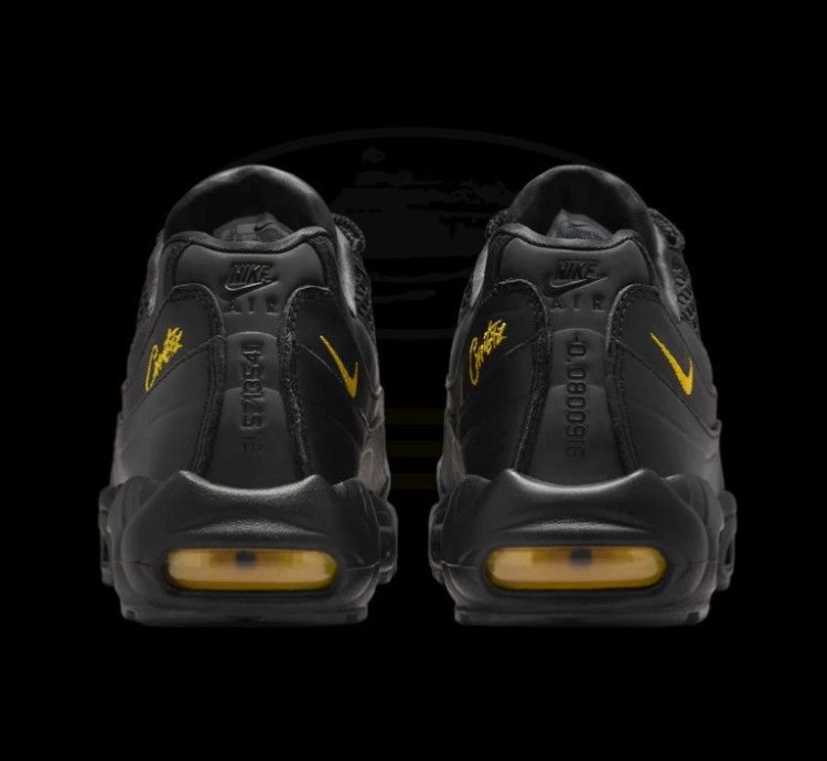 Corteiz Nike Air Max 95 Honey Black Size 12 New