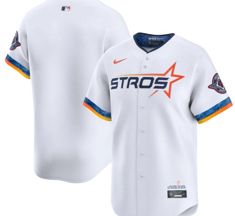Houston Astros 2025 City Connect Limited Men Jersey - White