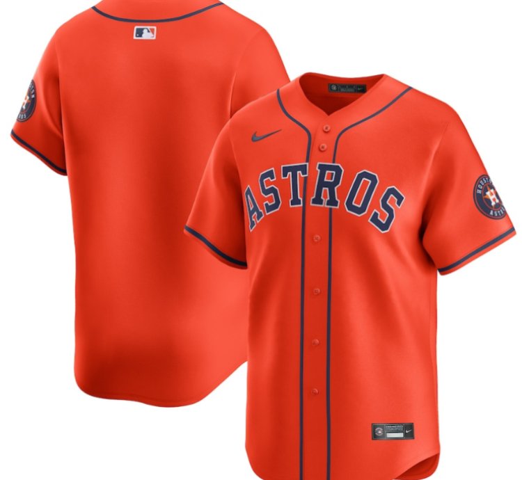 Houston Astros Alternate Limited Men Jersey - Orange
