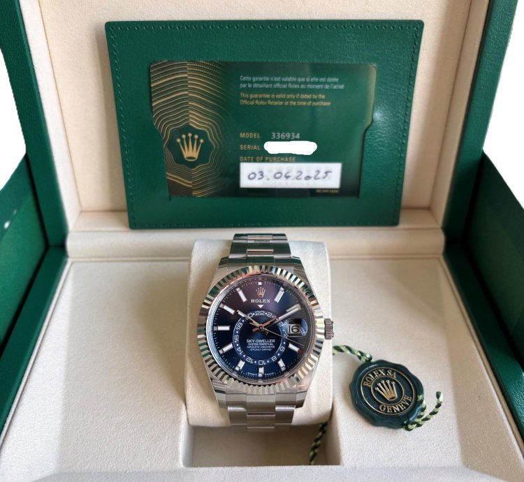 Rolex Sky-dweller Full Set Complet Neuf Jamais Port