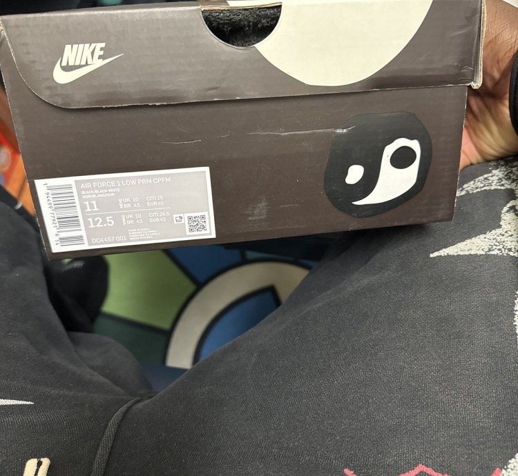 Cpfm Air Force 1 Black
