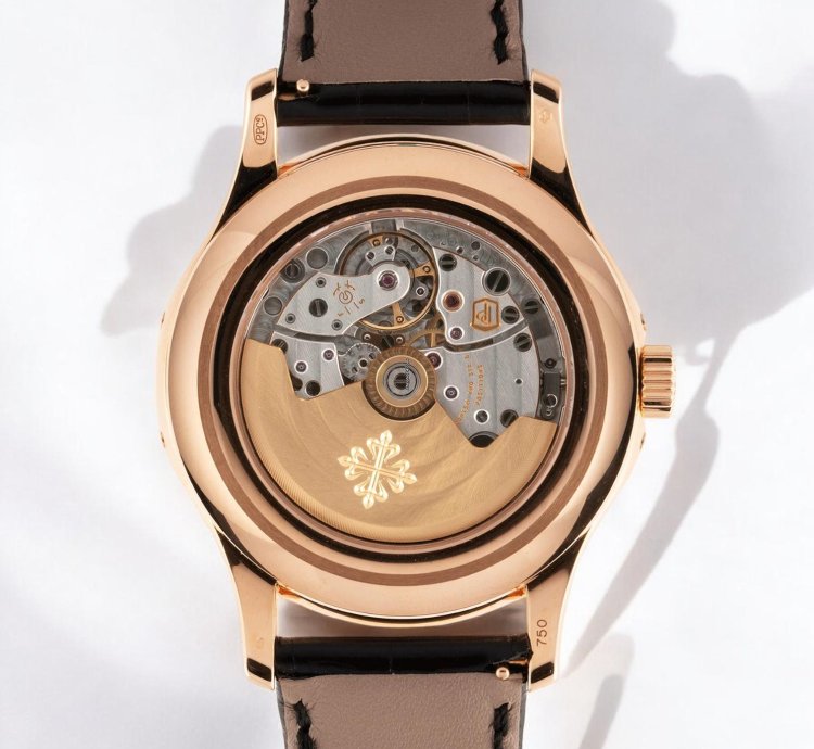 Patek Philippe Annual Calendar 5205r Black Dial 18k Rose Gold