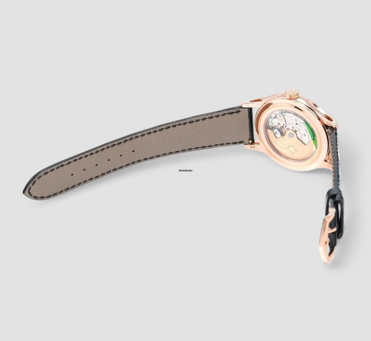 Patek Philippe Annual Calendar 5205r Green Dial 18k Rose Gold