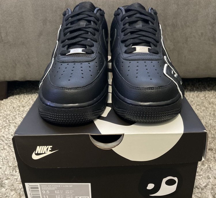 Cpfm Air Force 1 Low Premium Black 2024