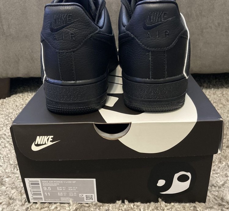 Cpfm Air Force 1 Low Premium Black 2024