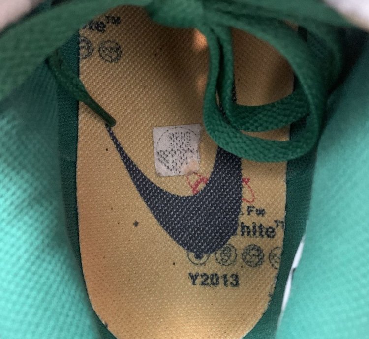 2019 Off White Nike Dunk Low Pine Green