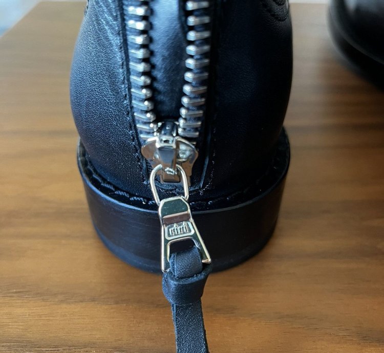 Black Leather Shane Boots Handmade In California Rare