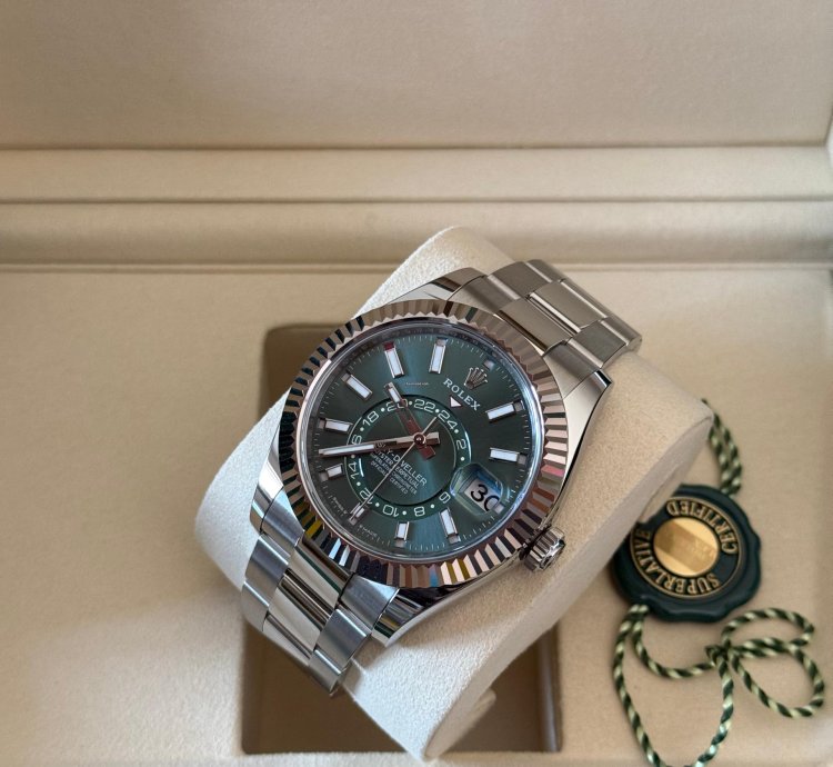 Rolex Sky-dweller Green 2024