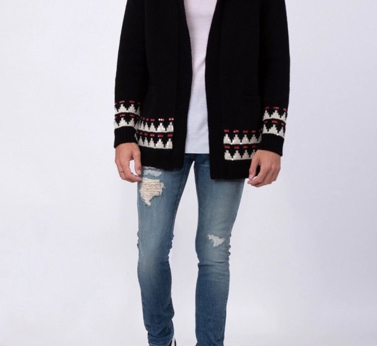 Black Skel Toe Bones Lace Up Trainers