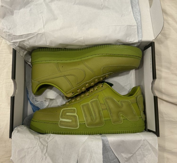Cpfm Nike Air Force 1 Moss Green