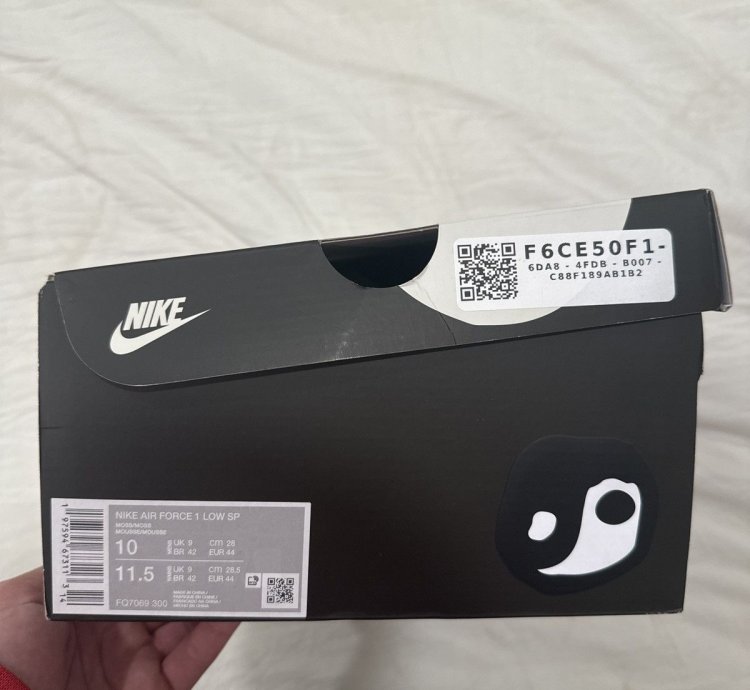 Cpfm Nike Air Force 1 Moss Green