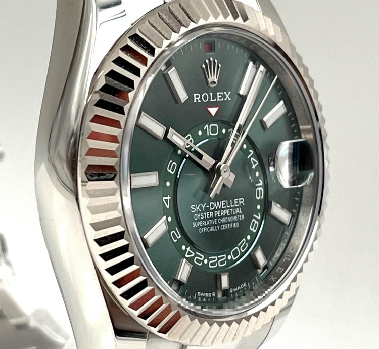 Rolex Sky-dweller Green Dial Oyster Bracelet 336934 Unworn 2025