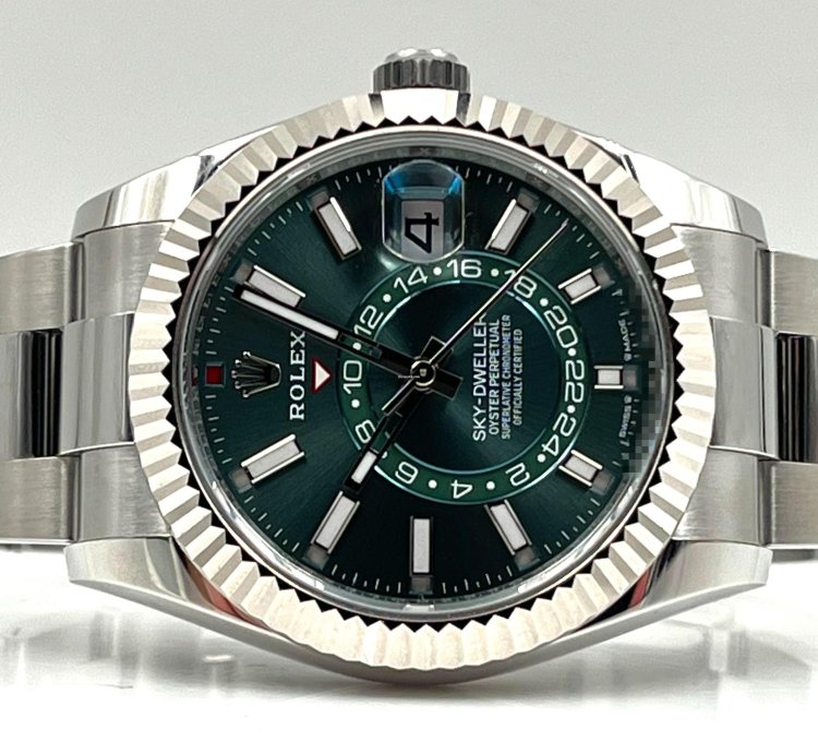 Rolex Sky-dweller Green Dial Oyster Bracelet 336934 Unworn 2025