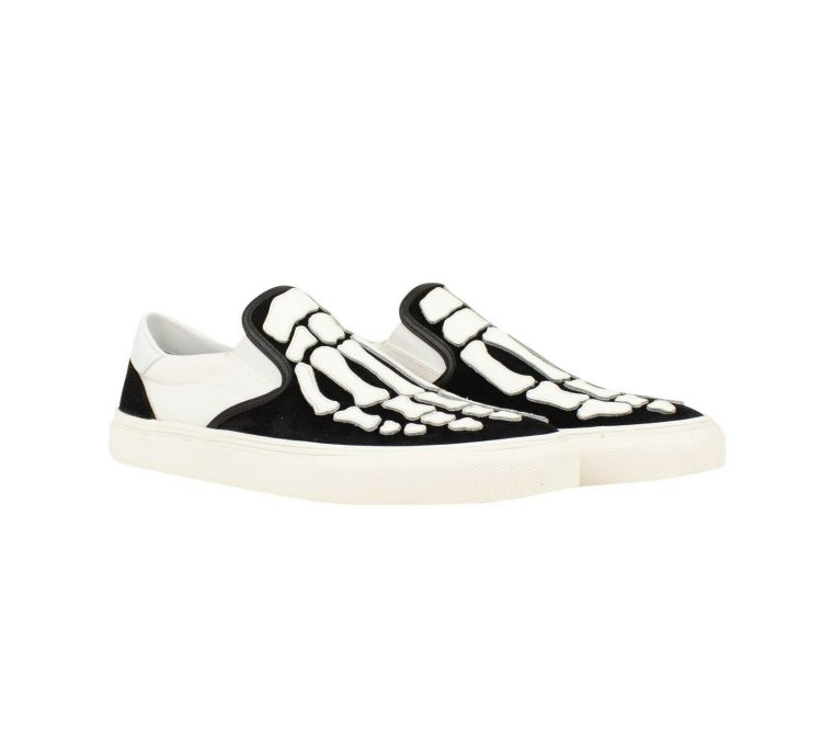 Black Skeleton Toe Slip-on Size 40