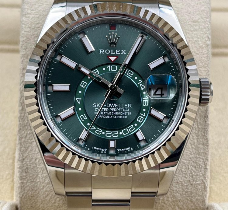 Rolex Sky-dweller Green Dial Oyster Bracelet 336934 Unworn 2025