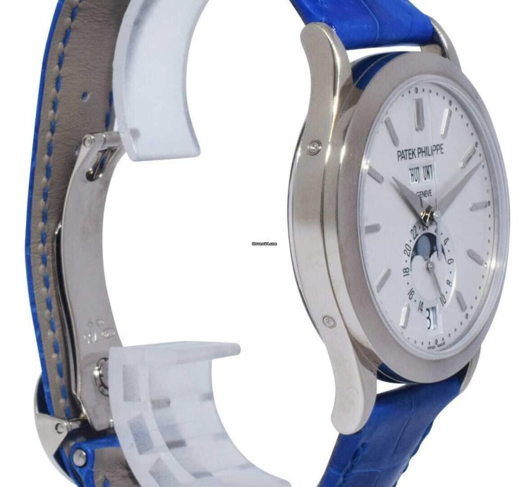 Patek Philippe Annual Calendar 5396 18k White Gold Annual Calendar 38mm Mens Watch 10 5396g