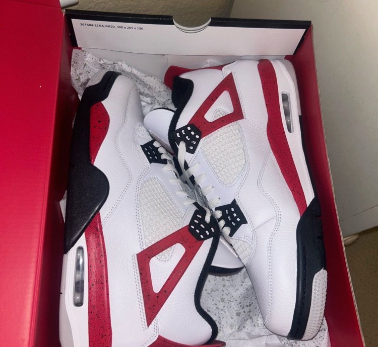 Ds Jordan 4 Red Cement