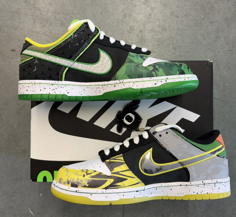 2024 Nike Dunk Low What The Duck Away University Of Oregon
