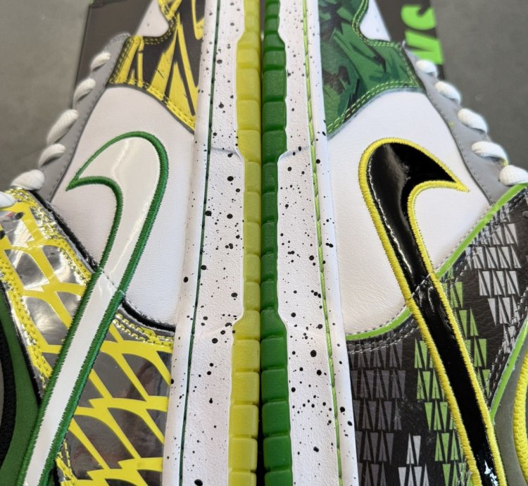 2024 Nike Dunk Low What The Duck Away University Of Oregon