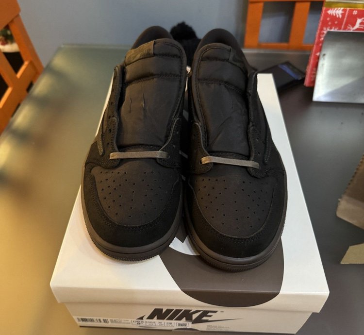 Ds Travis Scott Velvet Brown Air Jordan 1 Low Og Sp