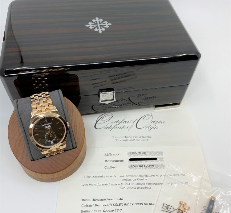 Patek Philippe Annual Calendar 5396 1r-001 Annual Calendarfull Set