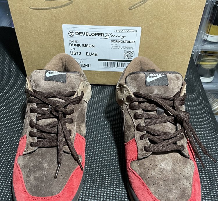 Dunk Sb Low Pro Bision 304292-226 Sz 12