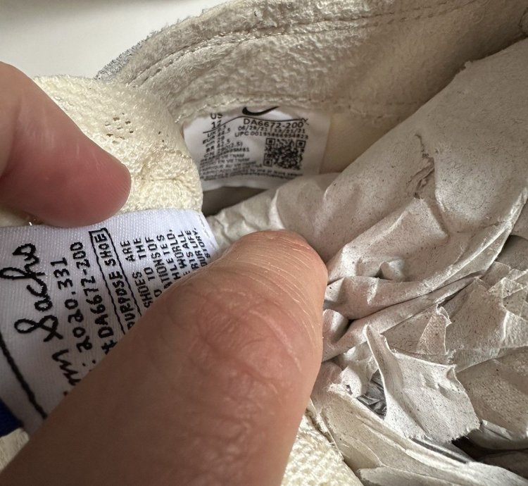 General Purpose Shoe Tom Sachs Cream - Sz 12w 10 5m